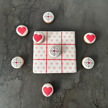 Heart Valentines Tic Tac Toe