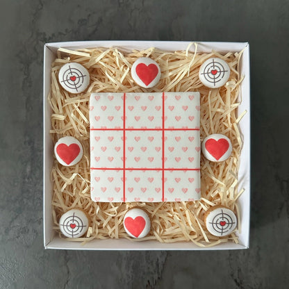 Heart Valentines Tic Tac Toe