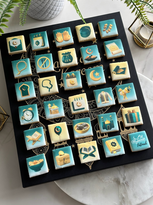 Personalised Ramadan Cookie Calendar