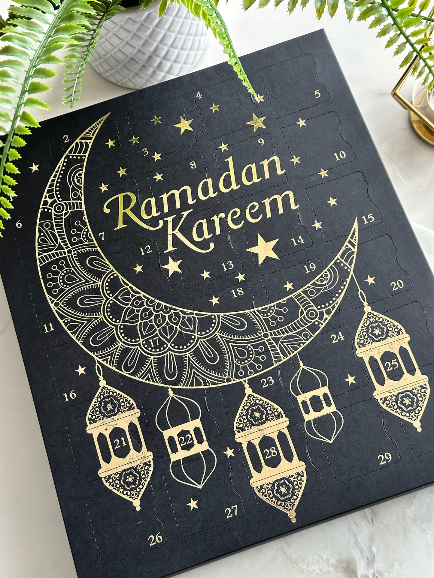 Personalised Ramadan Cookie Calendar